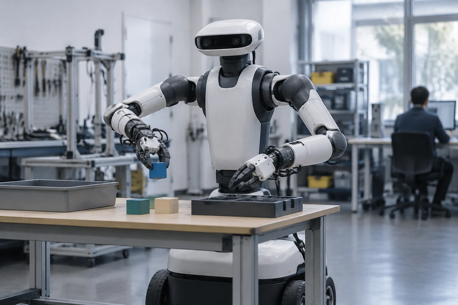 Por qué la inferencia local puede importar Si el modelo procesa los datos en el robot, la arquitectura puede reducir la dependencia de una ida y vuelta constante a un servidor. En...