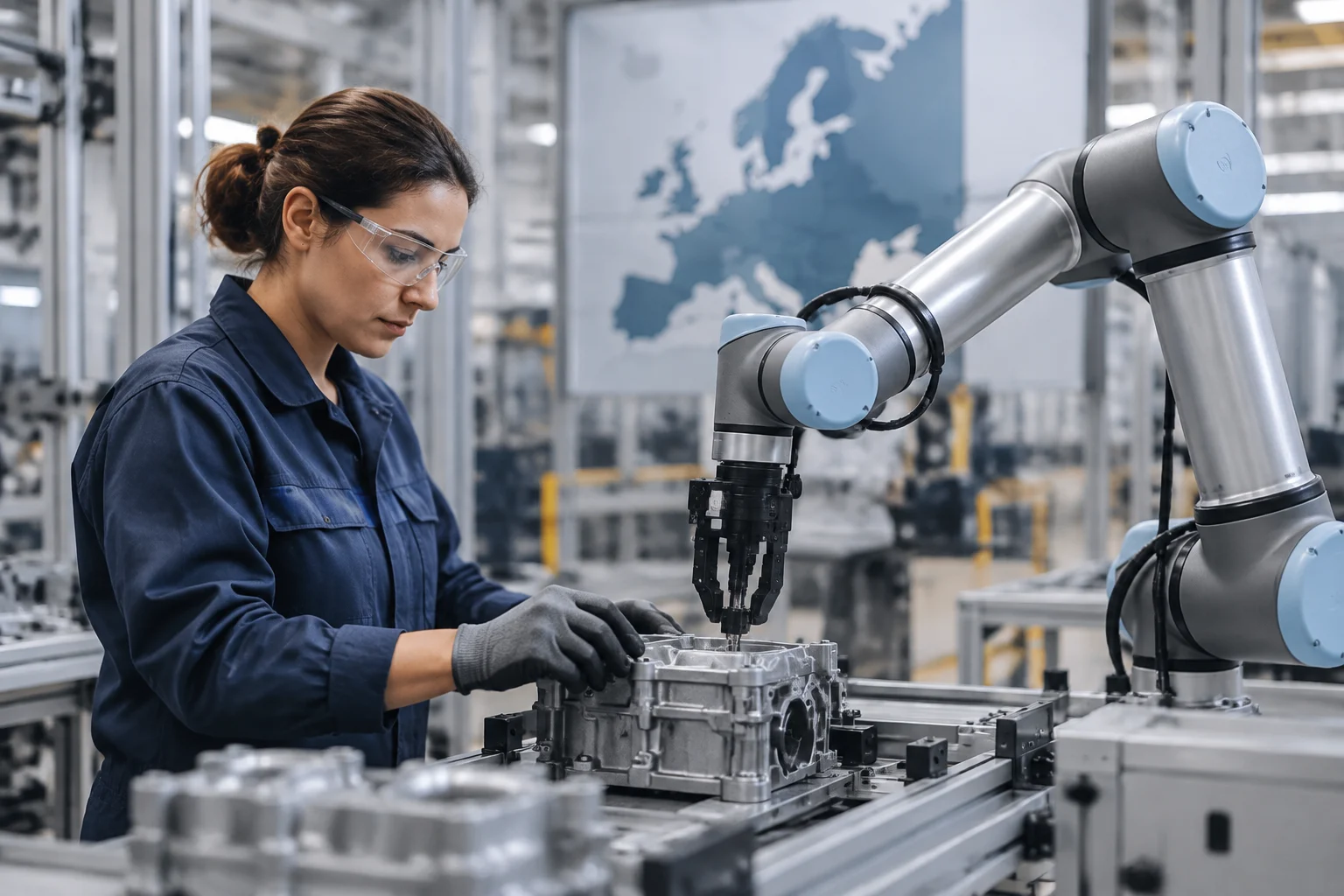 Industrial Robots in Europe: Higher Density Does Not Prove More Jobs or Productivity