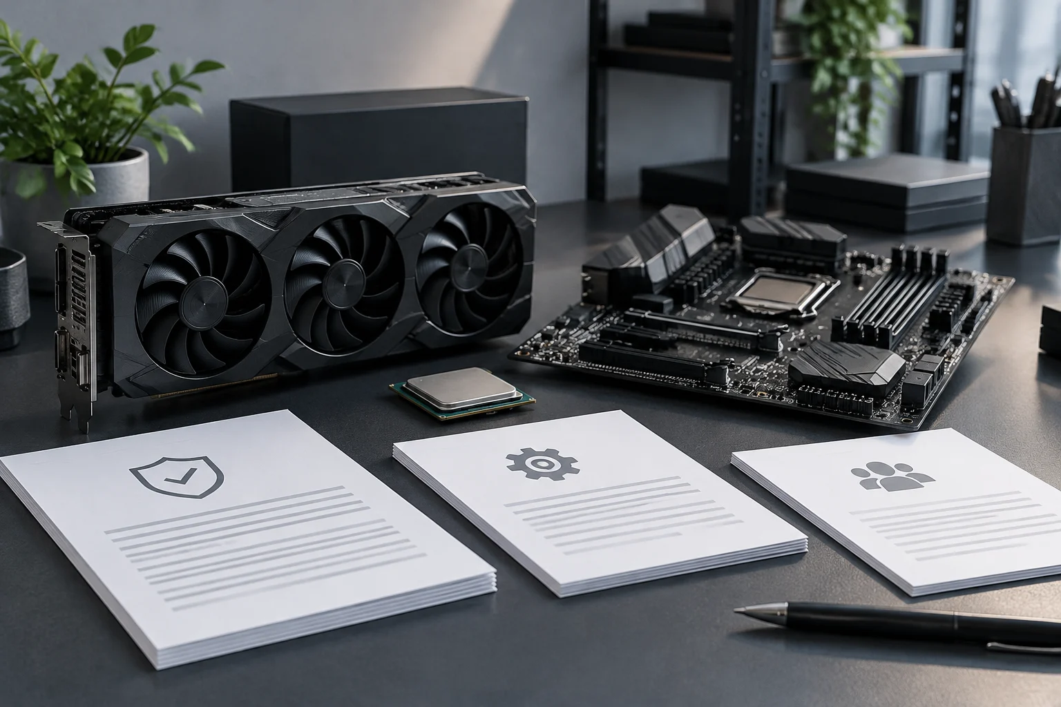 Além do desempenho: como verificar garantias, firmware e suporte em componentes de PC