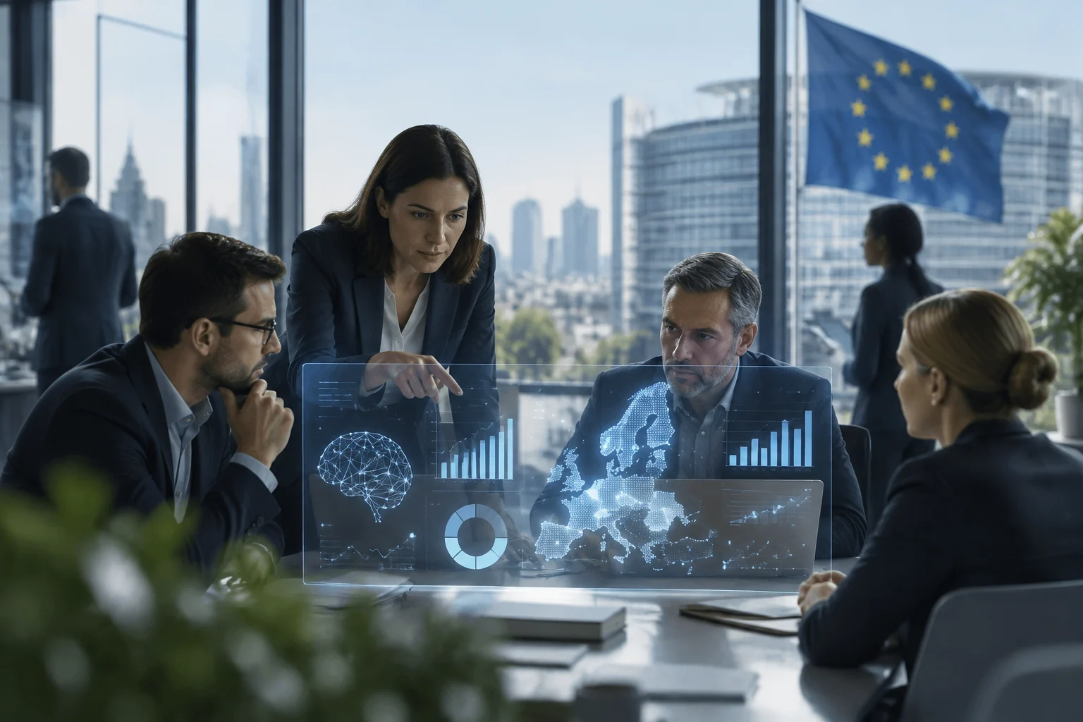 L’adozione dell’IA nelle imprese dell’UE cresce, ma i dati non misurano l’integrazione