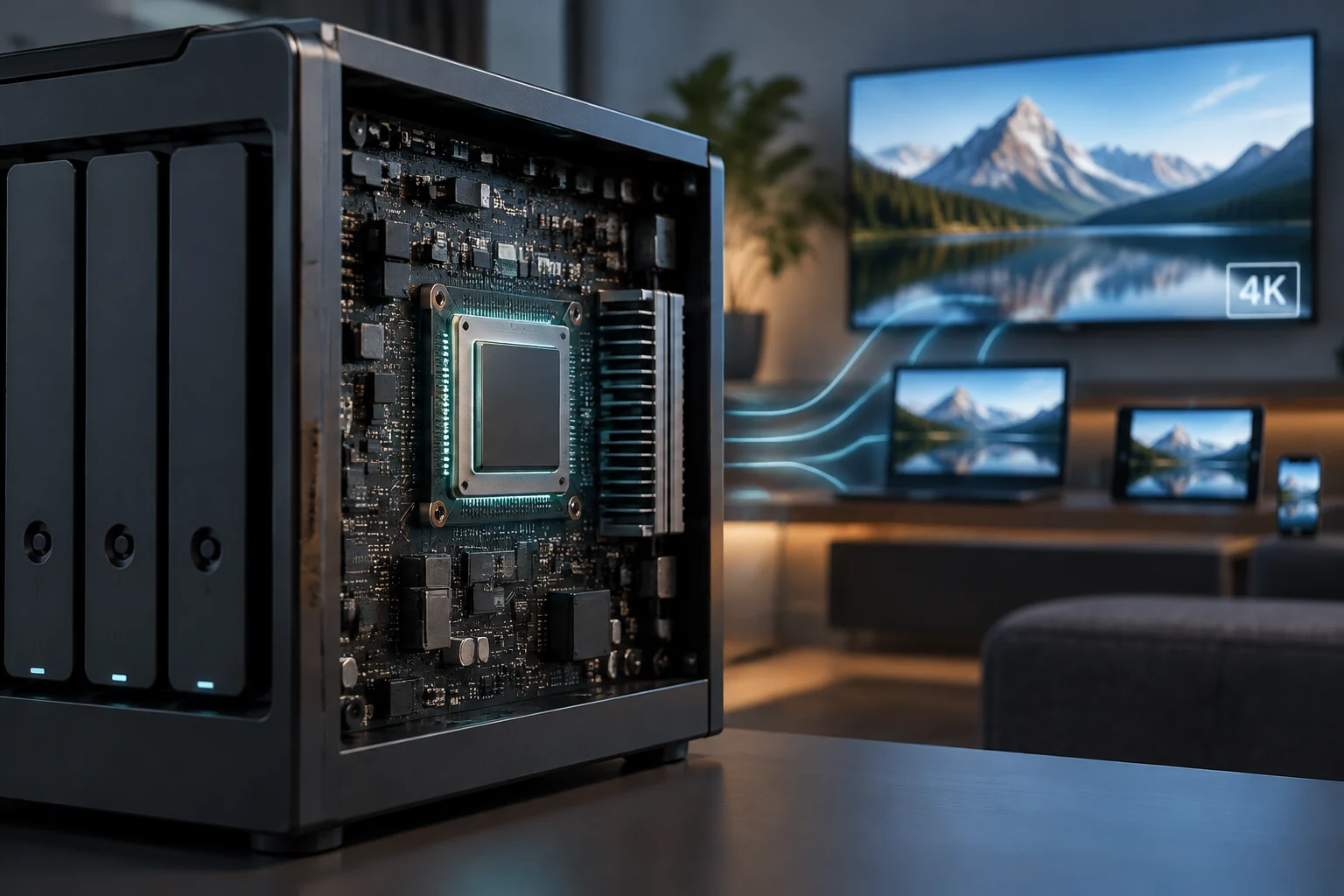 Rendimiento en transcodificación y streaming: el caso de uso principal El beneficio más tangible de una GPU en un NAS doméstico es la **transcodificación de vídeo en tiempo real**....