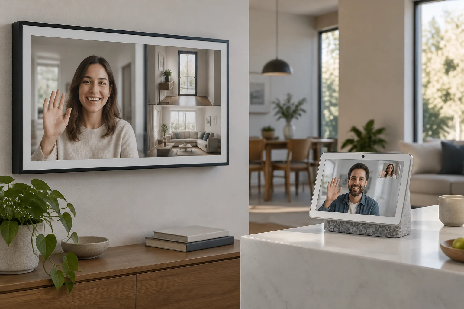Cámara y usos cotidianos: qué permite afirmar la evidencia La información sobre el Nest Hub Max atribuye a su cámara frontal dos usos concretos: videollamadas y vigilancia interior...