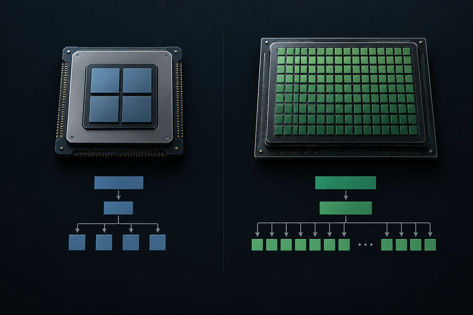 El ecosistema de software y las API La disponibilidad de una GPU potente es inútil si el software no está diseñado para aprovecharla. Las API de programación como CUDA de NVIDIA y...