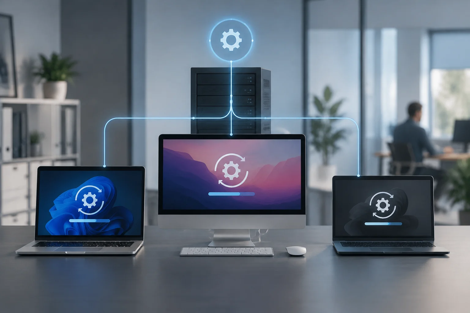 Verificación de compatibilidad con el parque informático Antes de comprar, hay que comprobar que el software sea compatible con la diversidad del parque informático de la pyme. Est...