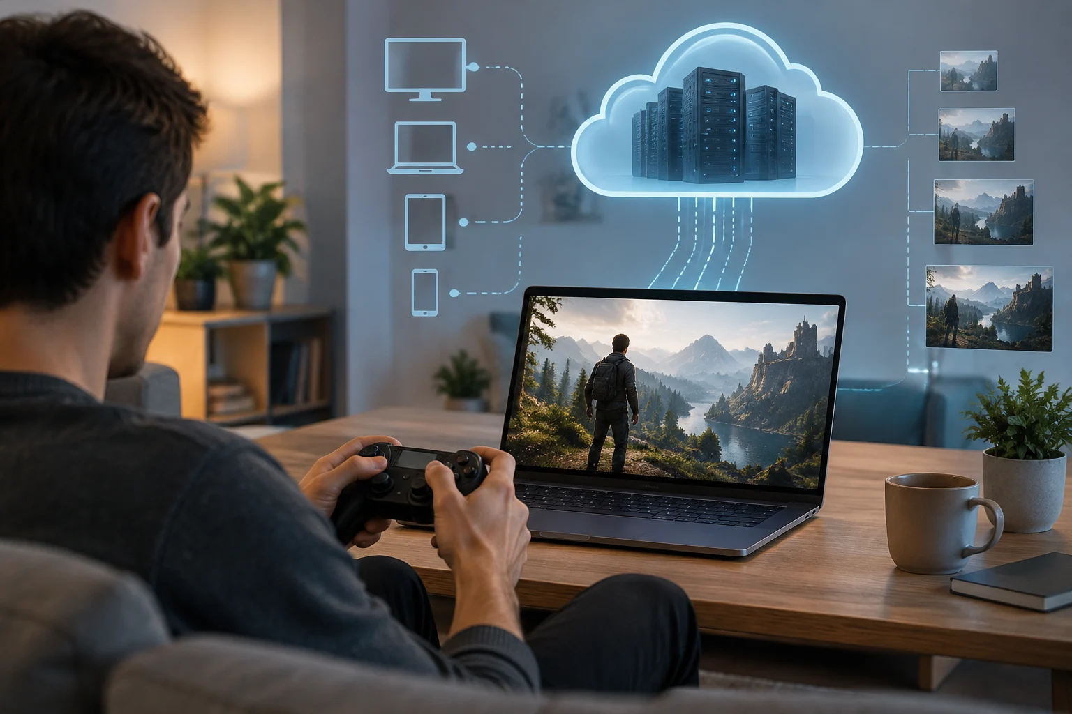 Imagen, resolución y dispositivos compatibles En el juego en la nube, la imagen que llega al usuario es una transmisión de vídeo. La resolución y los fotogramas por segundo publica...