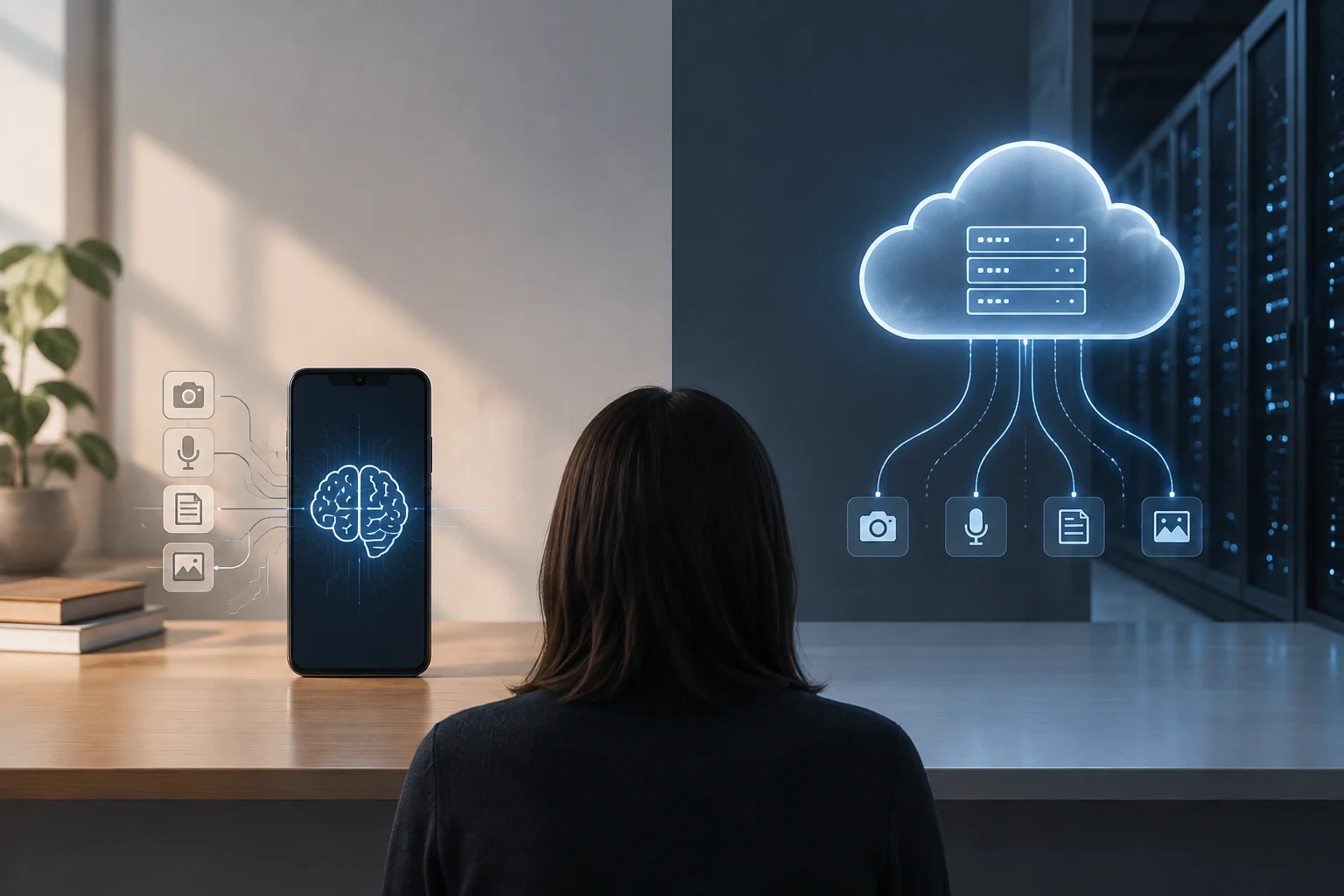 Wie Sie prüfen, ob eine KI-App Ihre Daten in der Cloud oder auf dem Gerät verarbeitet