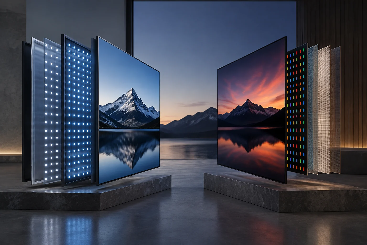 Mini LED contre OLED en 2026 : les spécifications techniques qui déterminent la dégradation à long terme