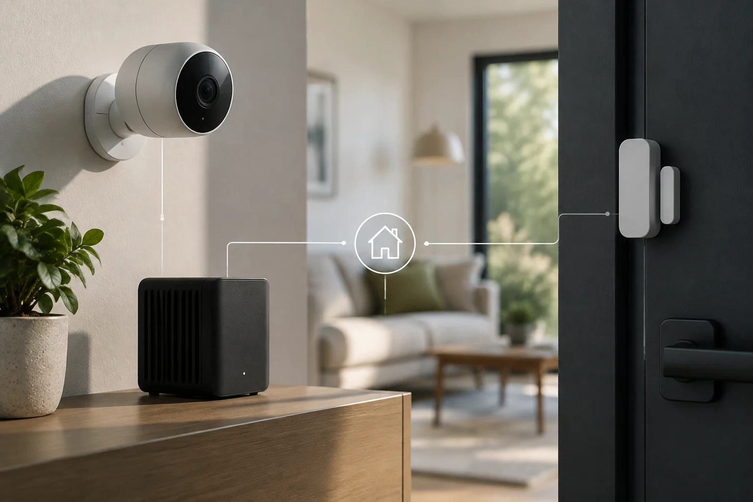 Alarmas y domótica: integración sin perder la función principal Conectar una alarma a la domótica puede permitir automatizaciones útiles, como encender luces ante un evento o envia...