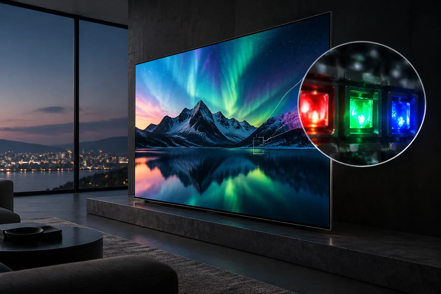 Samsung apporte le Micro RGB à la télévision, pas à l'éclairage intelligent